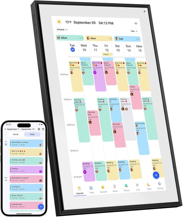 Smart Family Planner Display
